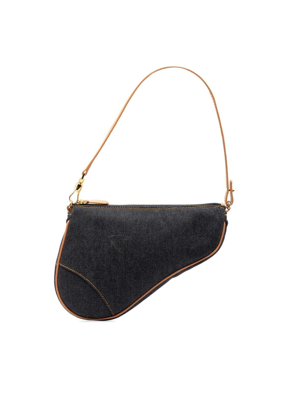 Dior Mini Denim Saddle Pochette Pre- #299853D82B